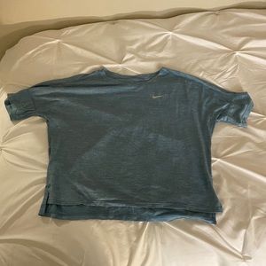Nike Blue Athletic Top